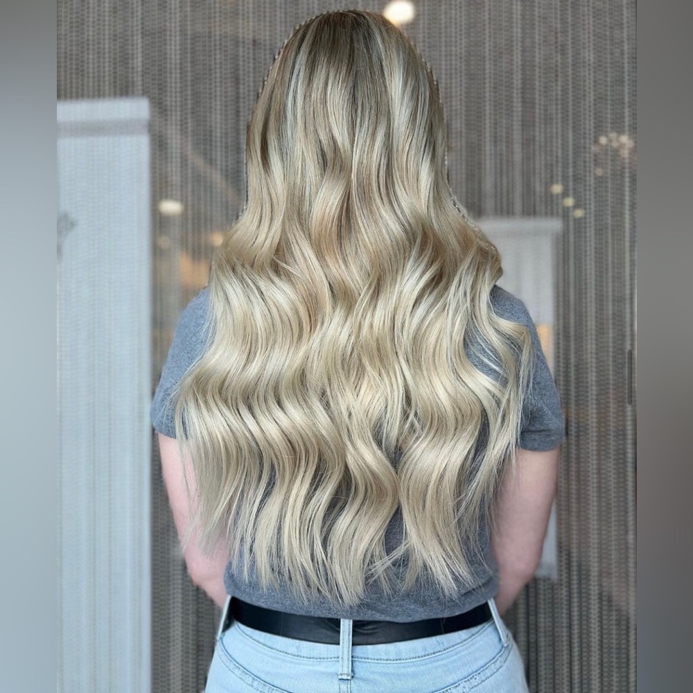 Professional 20inch Bellami Ash Blonde Hair Extensions